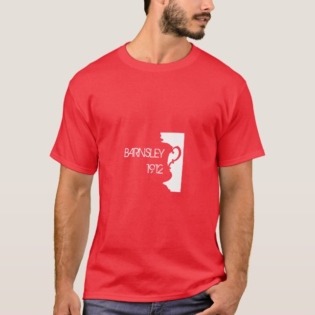 Barnsley koppskjorta t shirt (Framsida)