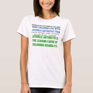 Barnslig artritmedvetenhet tee shirt