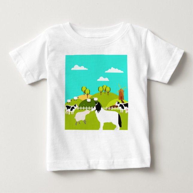 barnslig t shirt (Framsida)