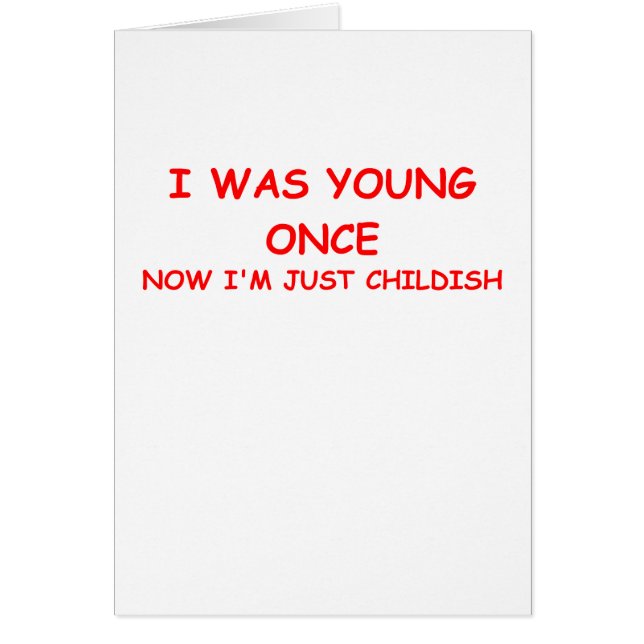 barnsligt hälsningskort (Framsidan)