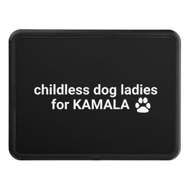 Barnsoberoende dam för Kamala roligt hund tass sva Dragkroksskydd (Framsidan)