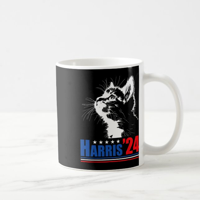 Barnsoldat Dam för Kamala Harris 24 Usa Elec Kaffemugg (Höger)