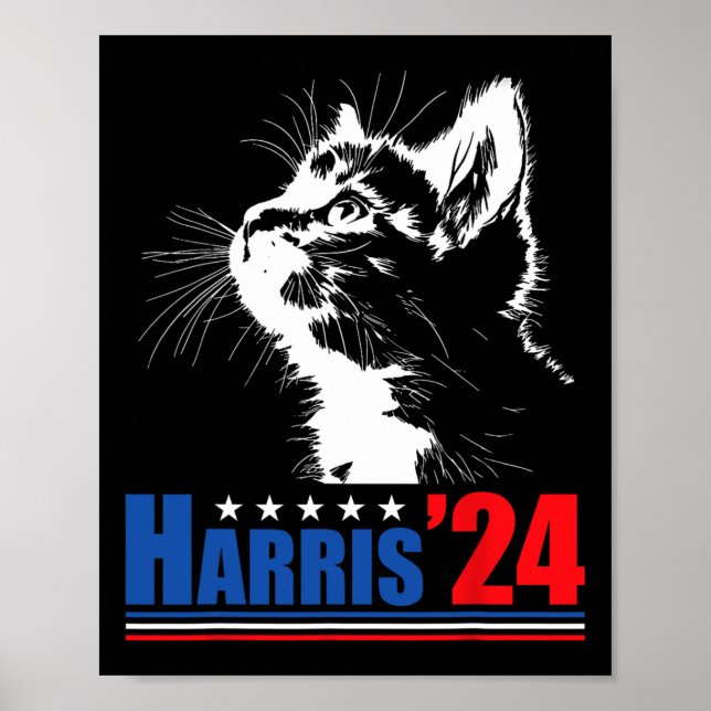 Barnsoldat Dam för Kamala Harris 24 Usa Elec Poster (Framsidan)