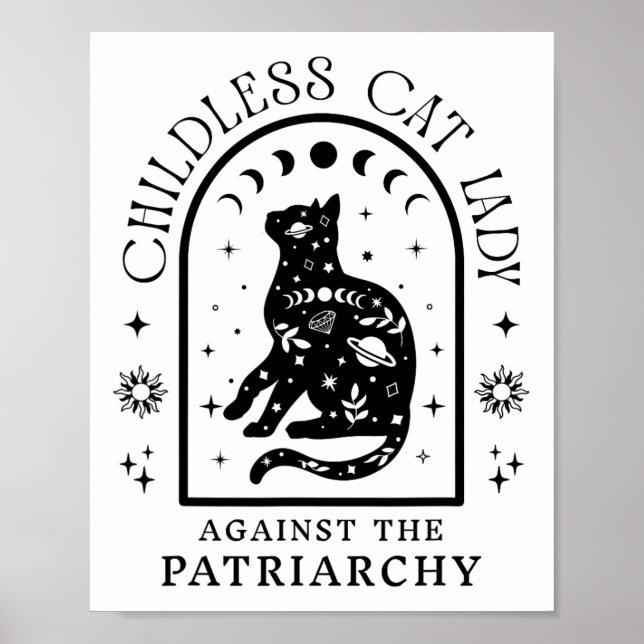 Barnsoldat Kat Dam mot feministiskt patriarkat Poster (Framsidan)