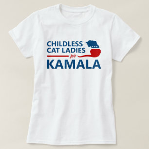 Barnsolt Cat Dam för Kamala T Shirt