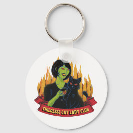Barnsolt Cat Dam Klubb - nyckelkedja Nyckelring