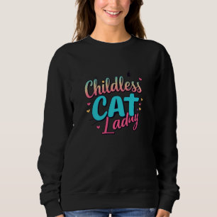 Barnsolt Katt Dam" Knäckskjorta för kvinnor T Shirt