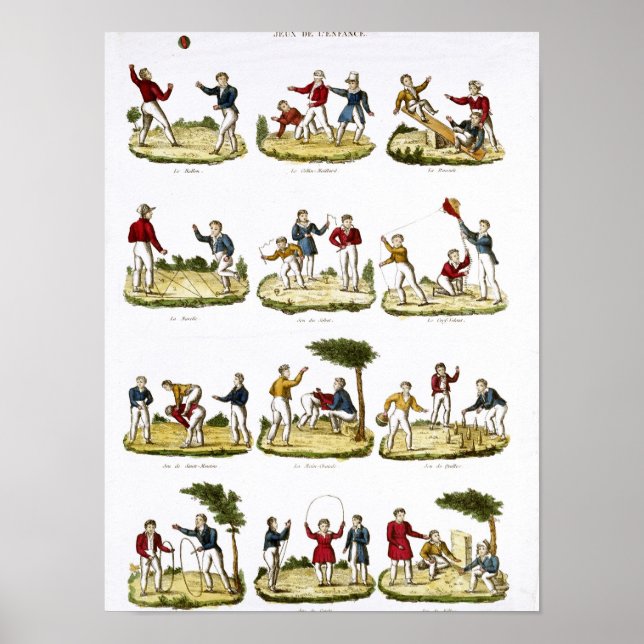 Barnspel, 1810 poster (Framsidan)