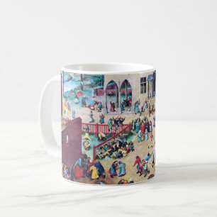Barnspel, Pieter Bruegel Kaffemugg