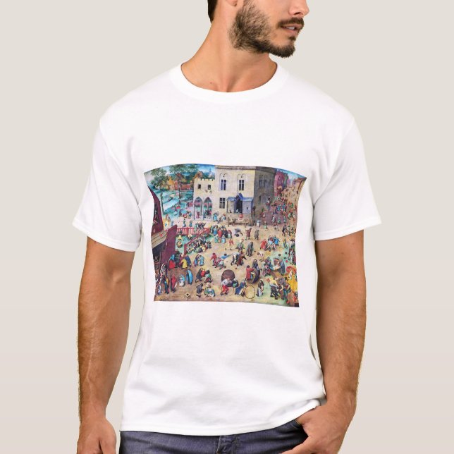 Barnspel, Pieter Bruegel T Shirt (Framsida)