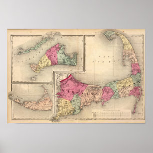Barnstable, Dukes, Nantucket County Poster