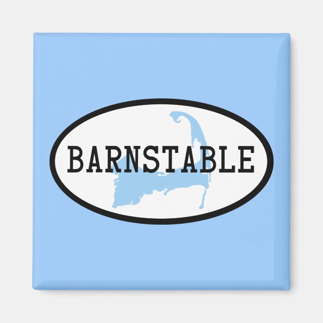 Barnstable, MA Magnet (Framsidan)