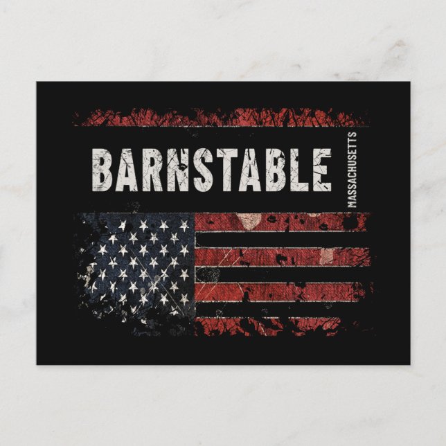 Barnstable Massachusetts Vykort (Framsida)