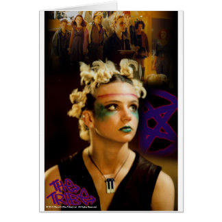 Bärnsten stammen hälsningskort