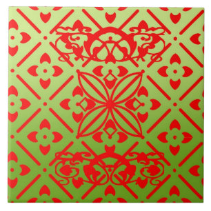 Bärnstenmönster Trivet! Kakelplatta