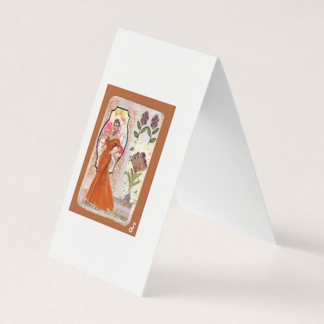 Bärnstens Elegans Visitkort (Framsida)