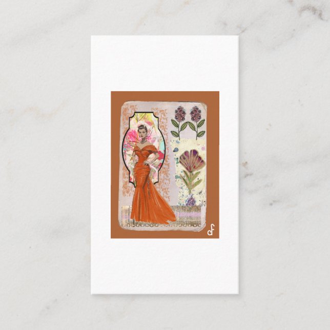 Bärnstens Elegans Visitkort (Framsida)