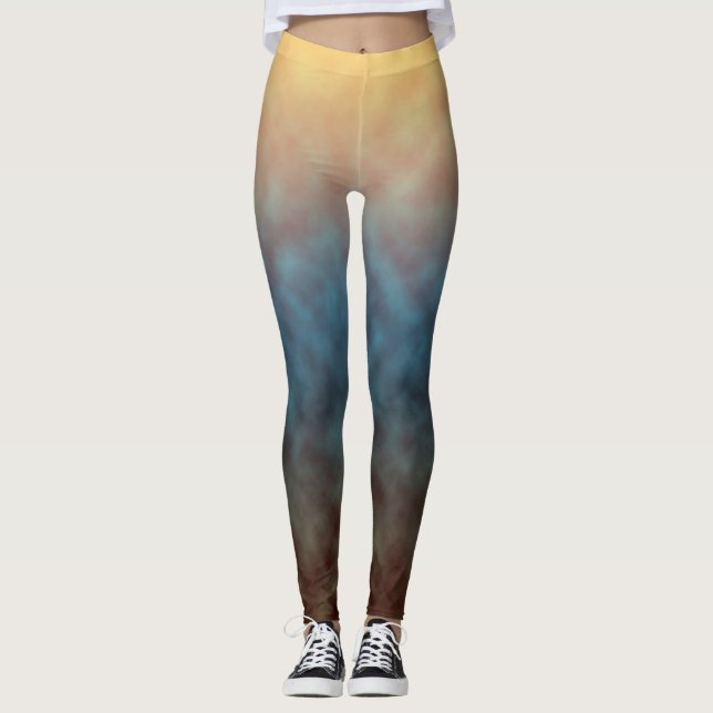 Bärnstensa Himmel Leggings (Framsida)
