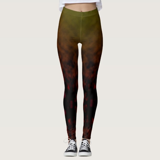 Bärnstensblekning Leggings (Framsida)