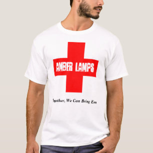 Bärnstensfärgad lampT-tröja T Shirt