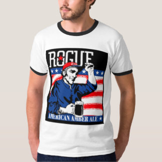 Bärnstensfärgad ölT-tröja för amerikan T-shirt