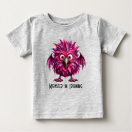 Bärnstensfärgad - Storögd Fjädrad Hotelse T Shirt