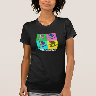 Bärnstensfärgad vingesvartutslagsplats tee shirt