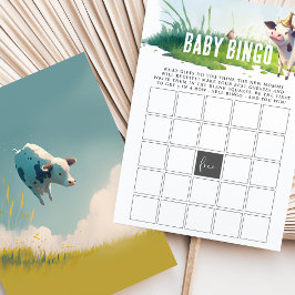 Barnstödsgam Baby Bingo Party Cow