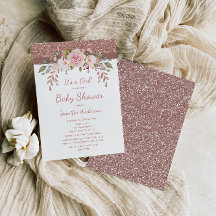 Barnstödsprogram för barn i rosa ros Guld Glitter