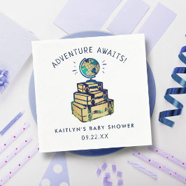 Barnstödsprogram för modern Äventyr-resegullen Pappersservett