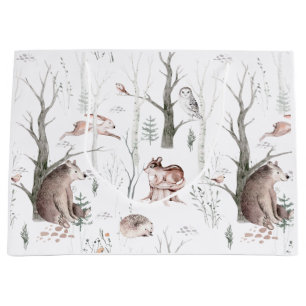 Barnstödsprogram för vänskogar i vattenfärg