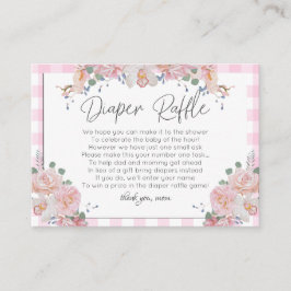 Barnstölder | BOHO Baby Shower Rosa Tilläggskort