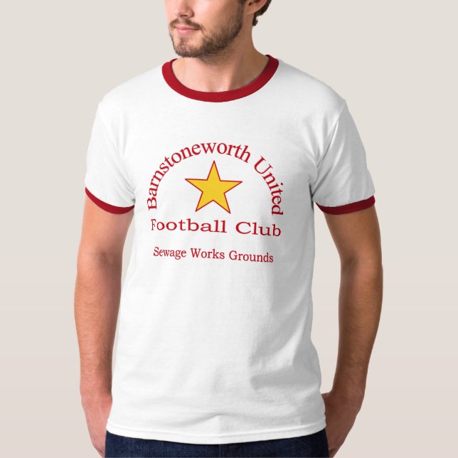 Barnstoneworth förenade fotbollklubben - mästare tee shirt (Framsida)