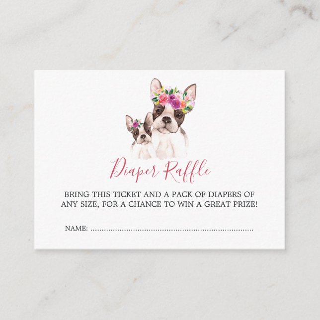 Barnstötfångare Boston Mamma och Baby Tilläggskort (Framsida)