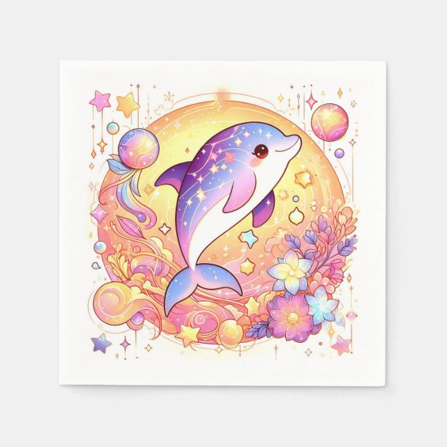 Barnstötskuvel för Lycklig Pappersservett (Framsidan)