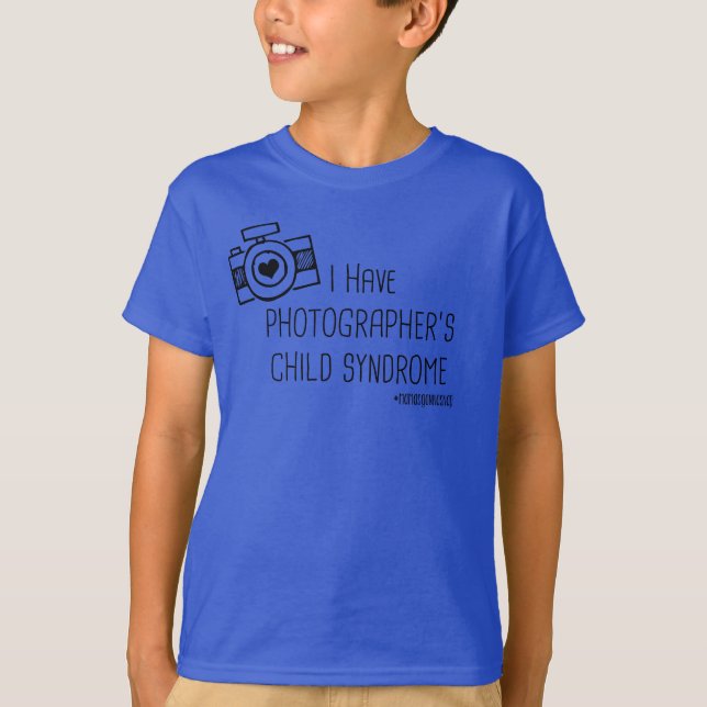 Barnsyndrom hos fotoskrivare - Ungdom Tee Shirt (Framsida)
