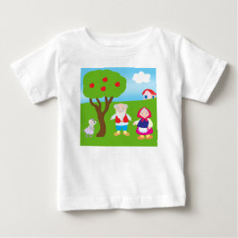 barntecknad bild i stil med en rysk saga t shirt