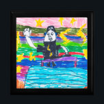 Barnteckningar eller fotokeepsakékonst minnesask<br><div class="desc">Gift för mamma,  pappa eller släktingar som mor- eller farföräldrar med ditt barns originalutskrift</div>