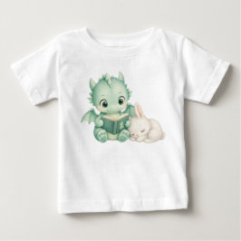 Barnträdgårdsbabydrake Läsbok Barn T Shirt