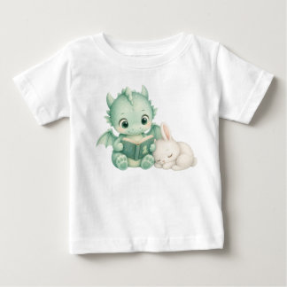 Barnträdgårdsbabydrake Läsbok Barn T Shirt