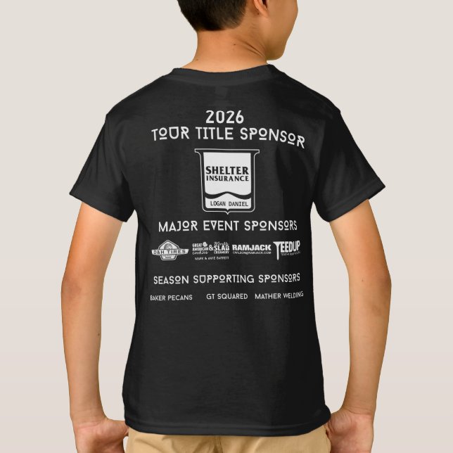 BARNTRÖJA - 2026 TBGT-sponsorer T Shirt (Baksida)