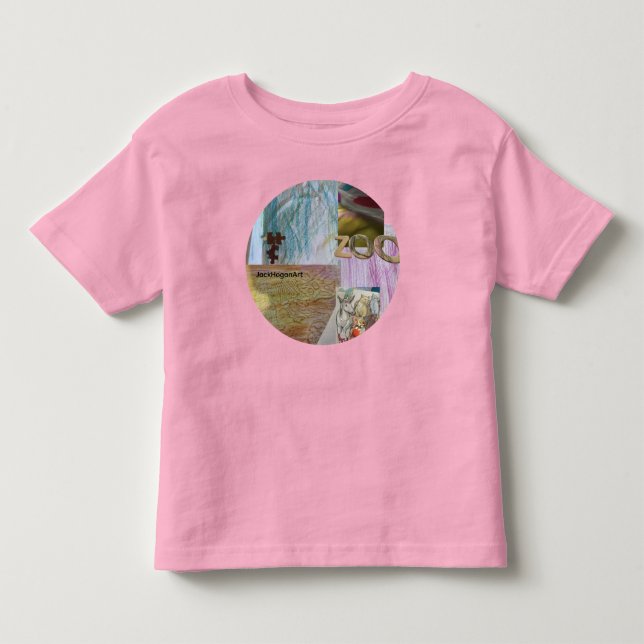 Barntröja med JackHoganArt T Shirt (Framsida)