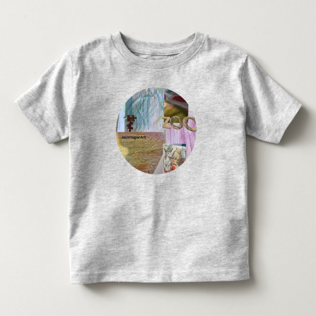 Barntröja med JackHoganArt T Shirt (Framsida)