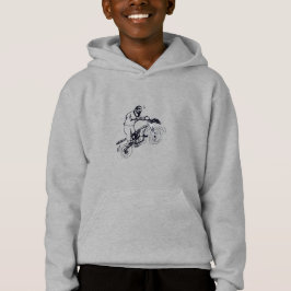 Barntröja med smutsig cykeldesign t shirt