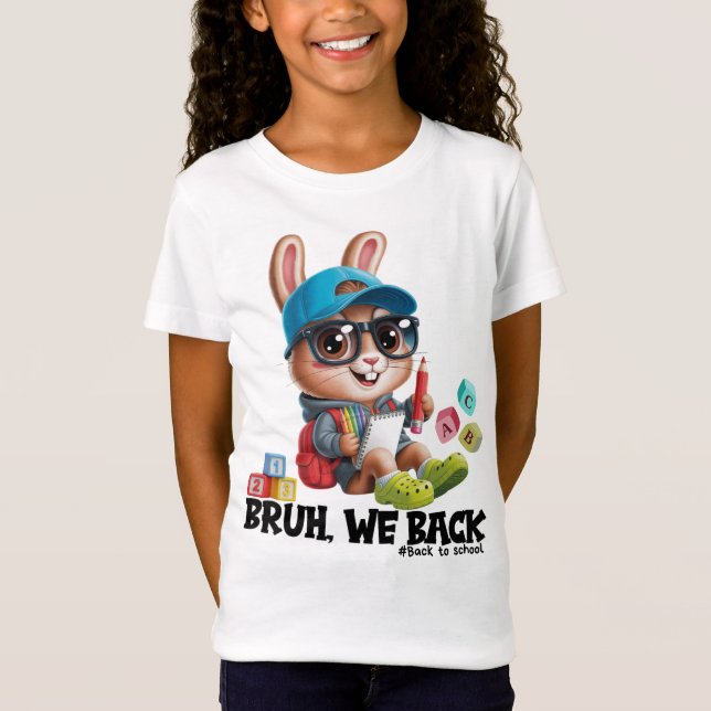 barntröja, Tillbaka till skolan-tröja  T Shirt (Framsida)