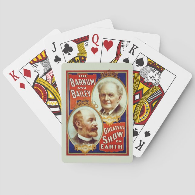 Barnum & Bailey Circus Card Deck Kortlek (Baksidan)