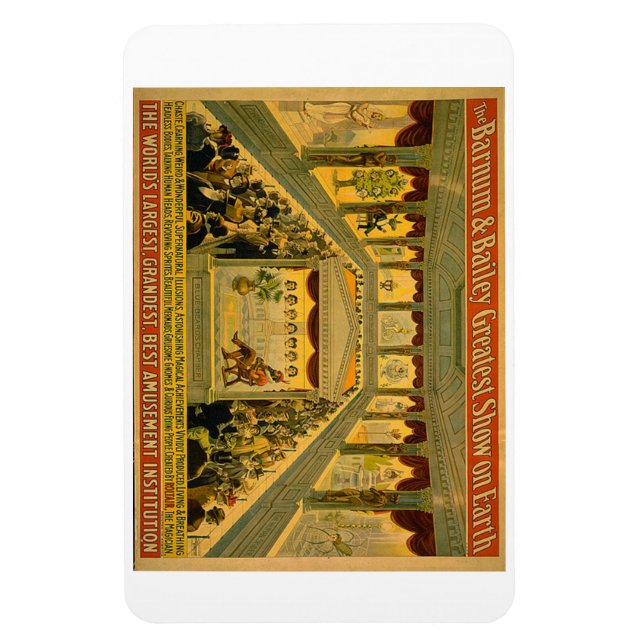Barnum & Bailey Magic Show Magnet (Vertikal)