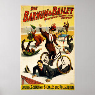 Barnum & Bailey Underbarare show on Earth Poster