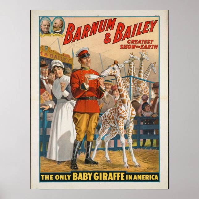 Barnum & Baileys Presenter: Bumbenos Big Debut Poster (Framsidan)