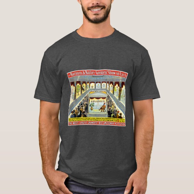Barnum och Bailey - Supernatural Illusions, 1898 T Shirt (Framsida)